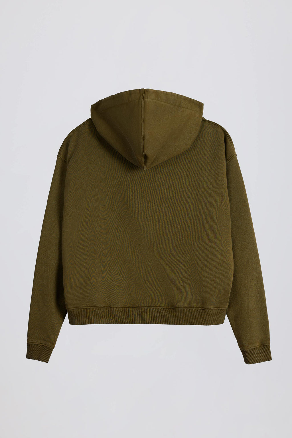 Acid Wash Oversized Hoodie in Dark Green