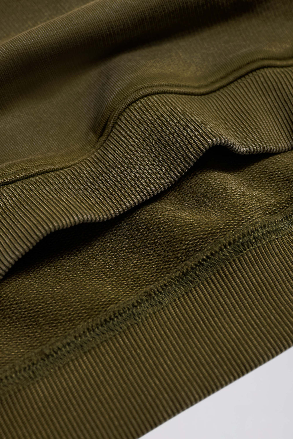 Acid Wash Oversized Hoodie in Dark Green